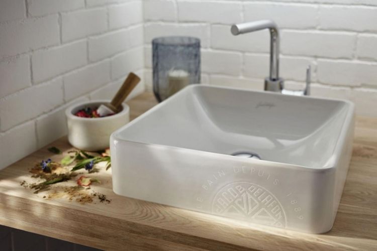 Раковина-чаша 40 см Jacob Delafon Vox логотип 1930 EVG102-PT6 Раковина-чаша 40 см Jacob Delafon Vox логотип 1930 EVG102-PT6