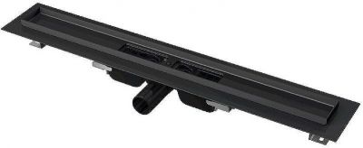 Душевой лоток Alcaplast Low APZ101BLACK-1450 без решетки