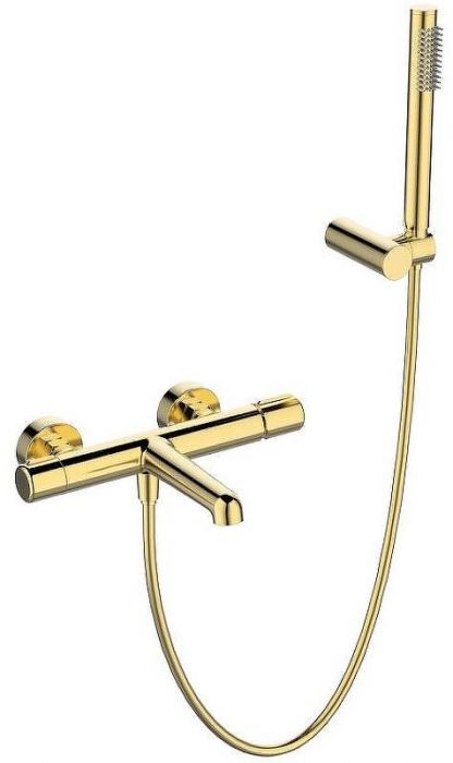 Смеситель для ванны BelBagno Uno UNO-VASM/DFS-ORO Золото