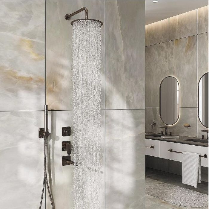 Верхний душ WasserKRAFT Asphe A331 Розовое золото