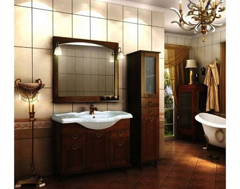 Тумба под раковину Roca America ZRU9302792 орех