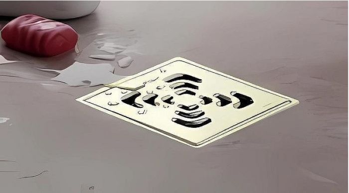 Душевой трап Pestan Confluo Standard 13000136 с решеткой Золото глянец