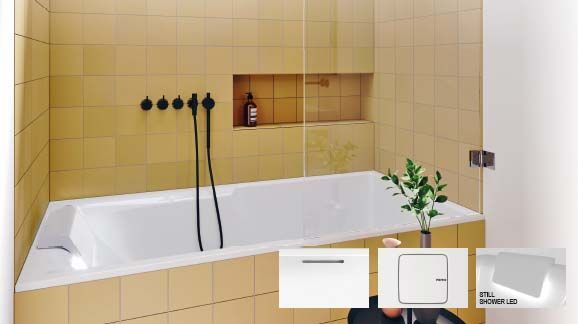 Акриловая ванна RIHO STILL SHOWER 180x80, BR0500500000000 Акриловая ванна RIHO STILL SHOWER 180x80, BR0500500000000