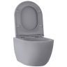 Унитаз Wellsee Chalice Perfection 182610001 подвесной цвет Серый матовый с сиденьем Микролифт Унитаз Wellsee Chalice Perfection 182610001 подвесной цвет Серый матовый с сиденьем Микролифт