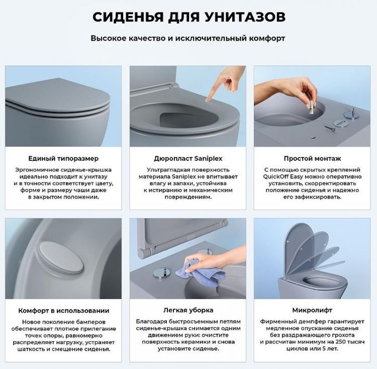 Унитаз Wellsee Chalice Perfection 182610001 подвесной цвет Серый матовый с сиденьем Микролифт Унитаз Wellsee Chalice Perfection 182610001 подвесной цвет Серый матовый с сиденьем Микролифт