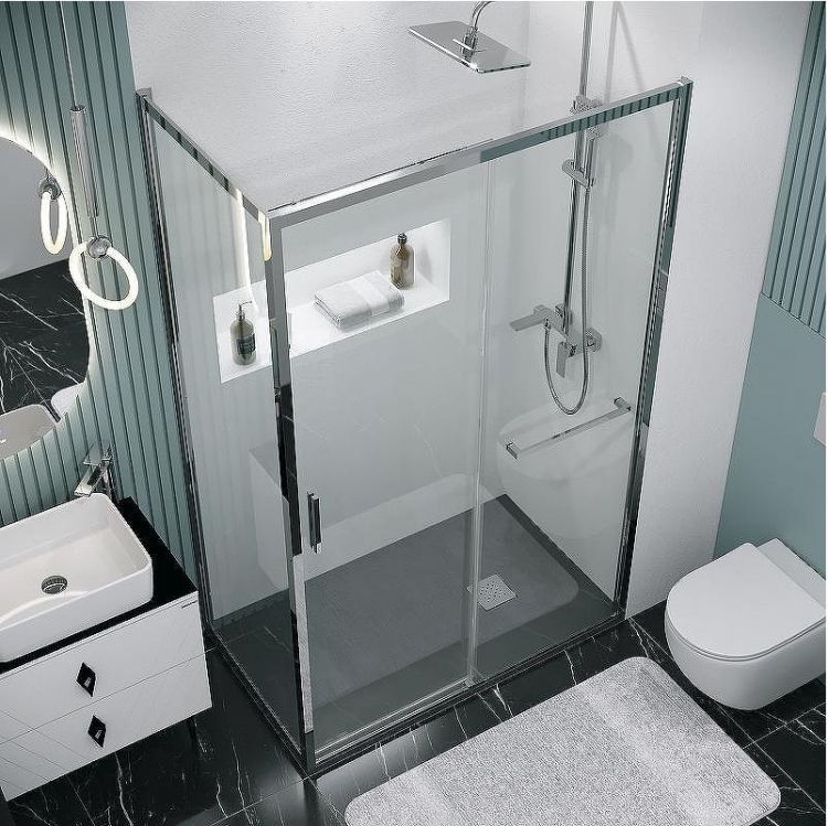 Душевой уголок Grossman Style 130х80 120.K33.05.1380.10.00 профиль Хром стекло прозрачное Душевой уголок Grossman Style 130х80 120.K33.05.1380.10.00 профиль Хром стекло прозрачное