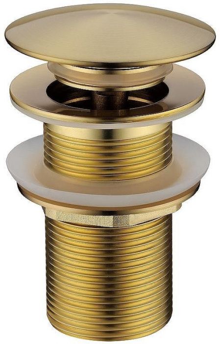 Донный клапан Boheme 612-MG click-clack Золото матовое