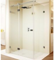 Душевой уголок Riho SZ Scandic NXT Х203 157х87 L G001073120 (GX09026C1) профиль Хром стекло прозрачное