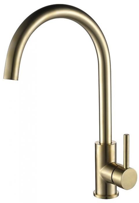 Смеситель для кухни Oliveeka KS OL-963002-BG цвет Золото матовое