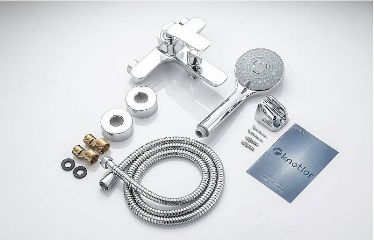 Смеситель для ванны Knotlor Finesse KN-42 цвет Хром Смеситель для ванны Knotlor Finesse KN-42 цвет Хром