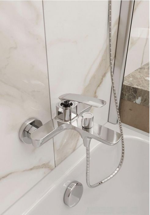 Смеситель для ванны Knotlor Finesse KN-42 цвет Хром