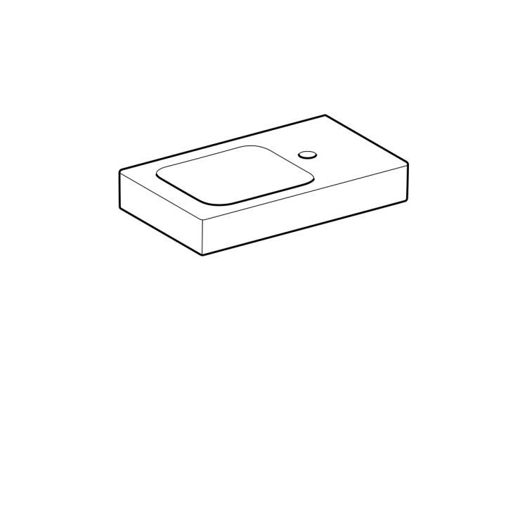 Раковина Geberit iCon XS, 124053000