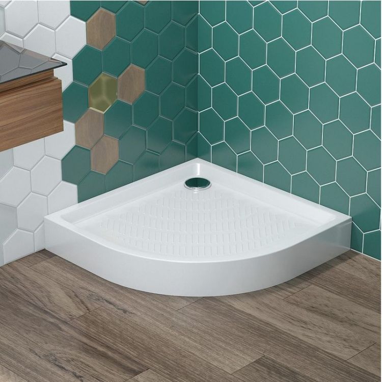 Акриловый поддон для душа Lavinia Boho Rock 80х80 37071800 цвет Белый