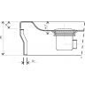 Сифон для поддона Ravak Basic 90 X01308 хром