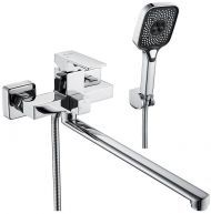 Смеситель для ванны Shevanik S9622 универсальный цвет Хром