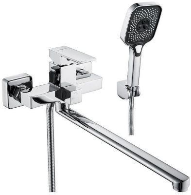 Смеситель для ванны Shevanik S9622 универсальный цвет Хром