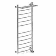 Полотенцесушитель Ника ЛД (г) ВП-120/60/67 с полочкой электрический