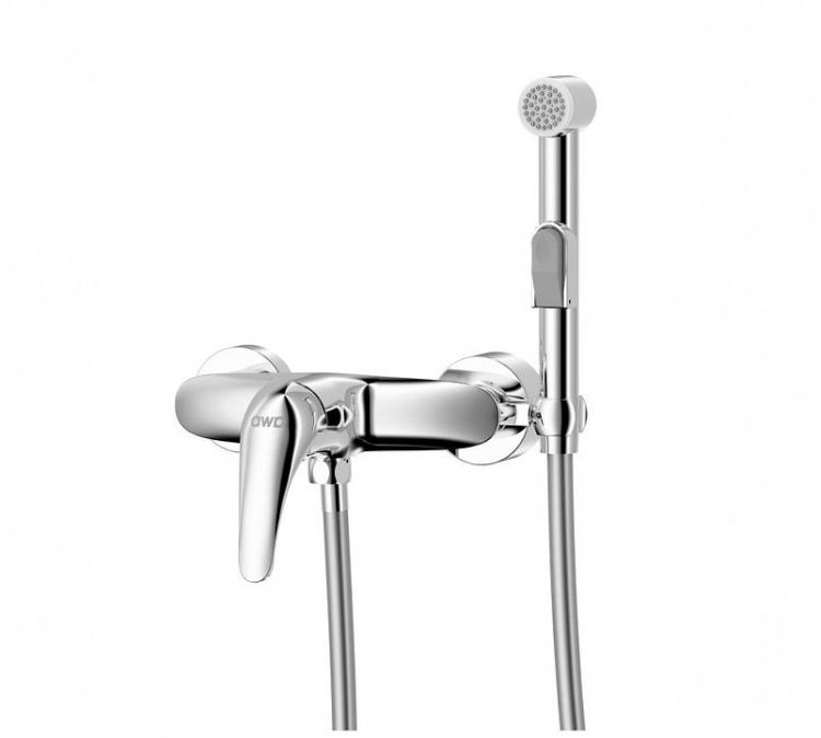 Гигиенический душ со смесителем AWP Agura S0718C цвет Хром Гигиенический душ со смесителем AWP Agura S0718C цвет Хром