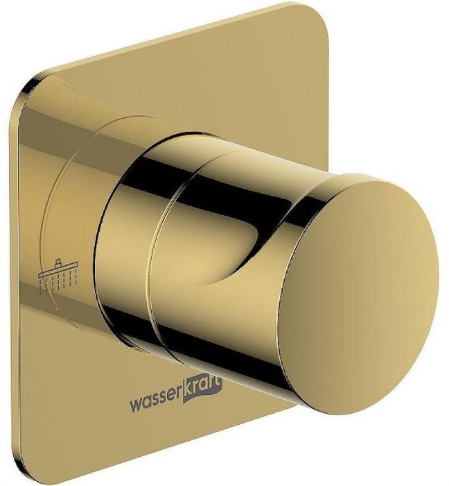 Переключатель потоков WasserKRAFT Neckar A277 Золото глянцевое