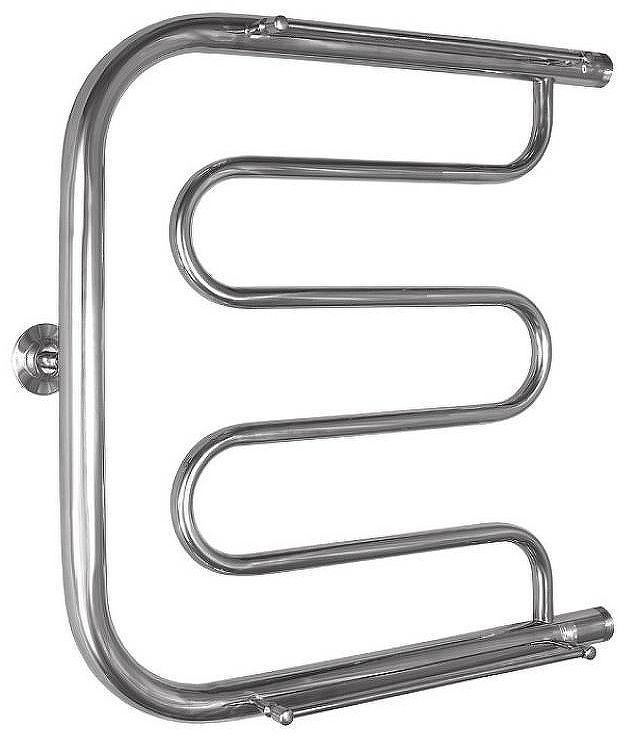 Водяной полотенцесушитель Energy Vega 600x600 EWTR0VEGA0606000000 с полкой Хром