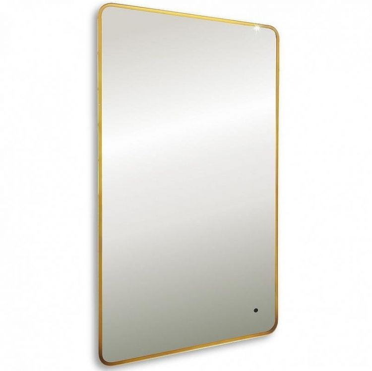 Зеркало Abber See 60 AG6112SCG с подсветкой Золото с бесконтактным выключателем и диммером