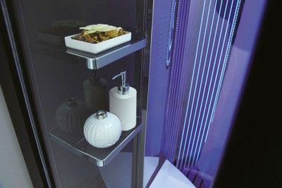 Душевая кабина Orans SR-89106S черная, с баней Душевая кабина Orans SR-89106S черная, с баней
