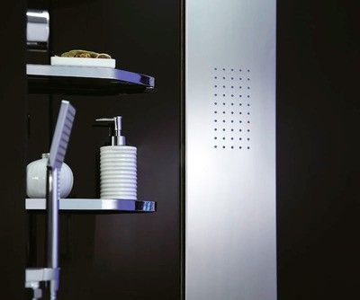 Душевая кабина Orans SR-89106S черная, с баней Душевая кабина Orans SR-89106S черная, с баней