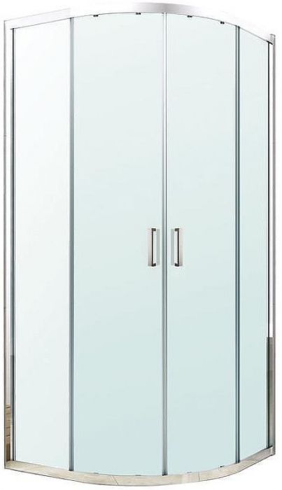 Душевой уголок Berges Solo R 90х90 061108 профиль Хром сильвер стекло прозрачное