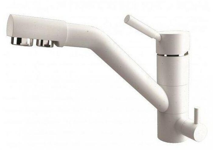 Смеситель для кухни Dr. Gans Дуэт 339.07l.2123.401 цвет Белый