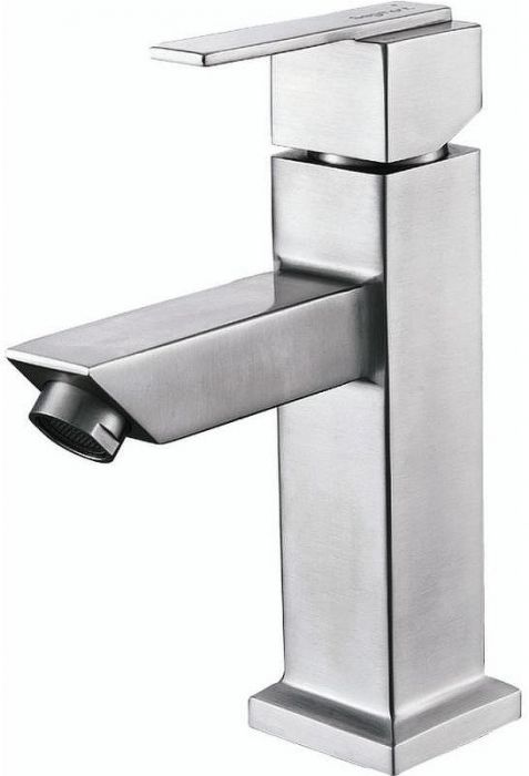 Смеситель для раковины Aquanet Steel AF213-10S Сатин