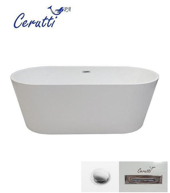 Акриловая ванна Ceruttispa Resia 150x75 RESIA150 10302 Белая без гидромассажа