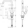 Hansgrohe Focus, Смеситель для кухни, Цвет: хром