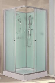 Душевая кабина квадратная ESBANO-100CK (100х100х210) Душевая кабина квадратная ESBANO-100CK (100х100х210)