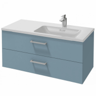 Тумба под раковину Jacob Delafon Vox 100 см EB2076-R1-M43 матовый аквамарин