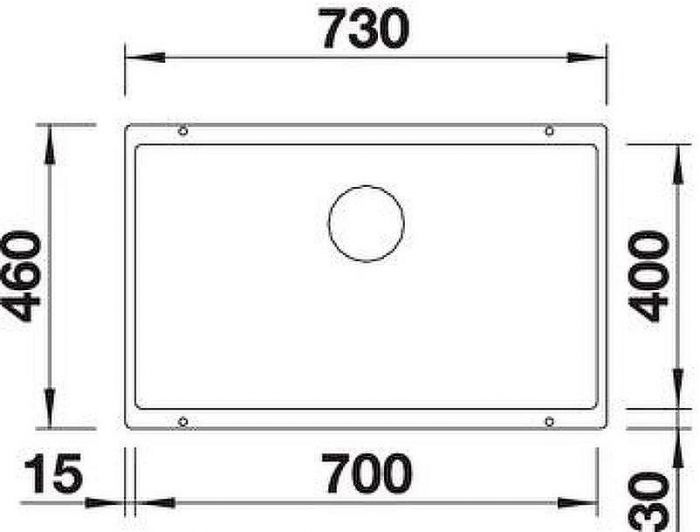 Кухонная мойка Blanco Subline 700-U 523451 Кофе