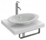 Столешница для раковины Jacob Delafon Parallel 80 см EB56-0800-N18, белый блестящий