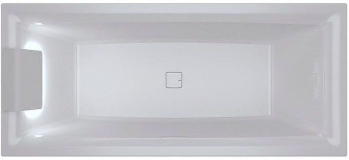 Акриловая ванна Riho Still Square 170x75 B100004005 (BR0200500K00131) LED L без гидромассажа
