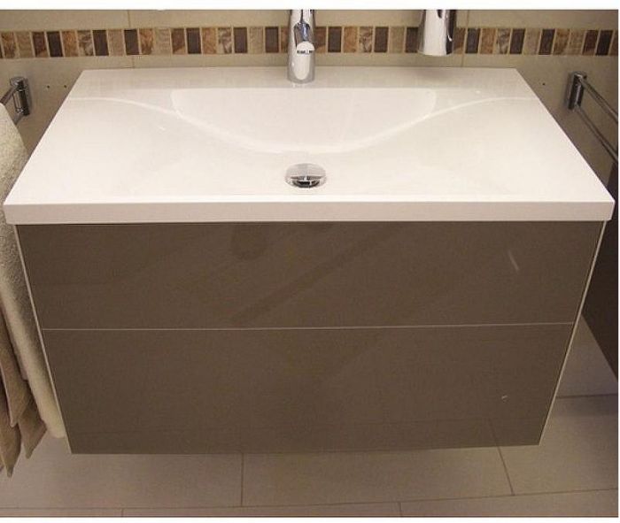 Тумба под раковину Keuco Royal Reflex 80 34060140000 подвесная Трюфель