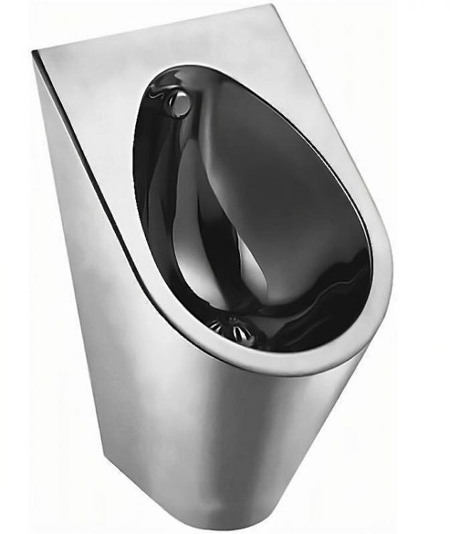 Писсуар Nofer 13004.B подвесной Нержавеющая сталь глянцевая