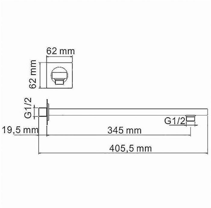 Душевая система WasserKRAFT Aisch A5548.180.259.285.194.286 Thermo с термостатом Золото матовое