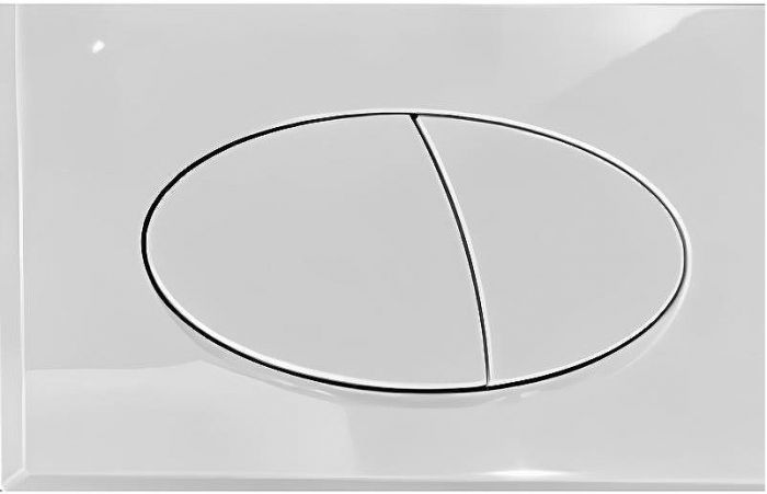 Клавиша смыва CeramaLux NC-014 Белая