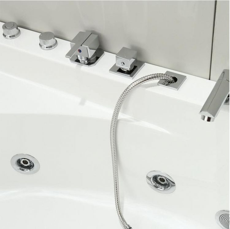 Акриловая ванна Black&White Galaxy 160x60 500800l с гидромассажем