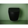 Подвесной унитаз CERAMICANOVA Uno смыв Торнадо 490x360x360 черный матовый
