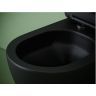 Подвесной унитаз CERAMICANOVA Uno смыв Торнадо 490x360x360 черный матовый