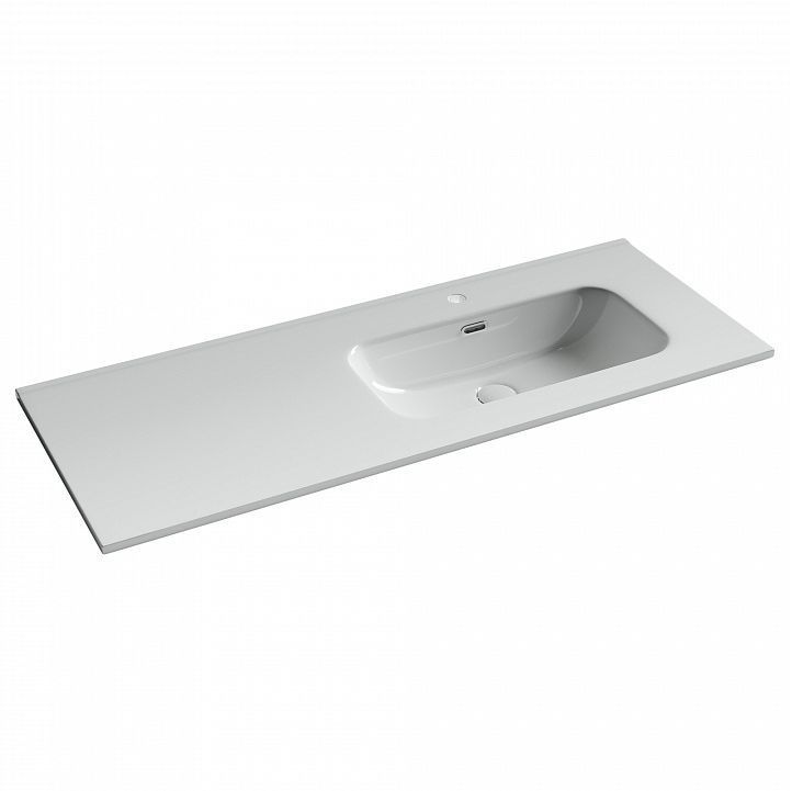 Раковина накладная мебельная CERAMICANOVA Element, чаша справа, с отверстием под смеситель, CN7006R Раковина накладная мебельная CERAMICANOVA Element, чаша справа, с отверстием под смеситель, CN7006R
