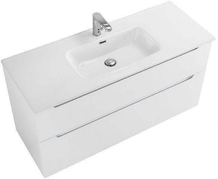 Тумба под раковину BelBagno Etna-H60 120 ETNA-H60-1200-2C-SO-BL-P подвесная Bianco Lucido