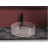 Умывальник CERAMICANOVA Cristal чаша накладная круглая 360 мм (цвет розовый) CN6061