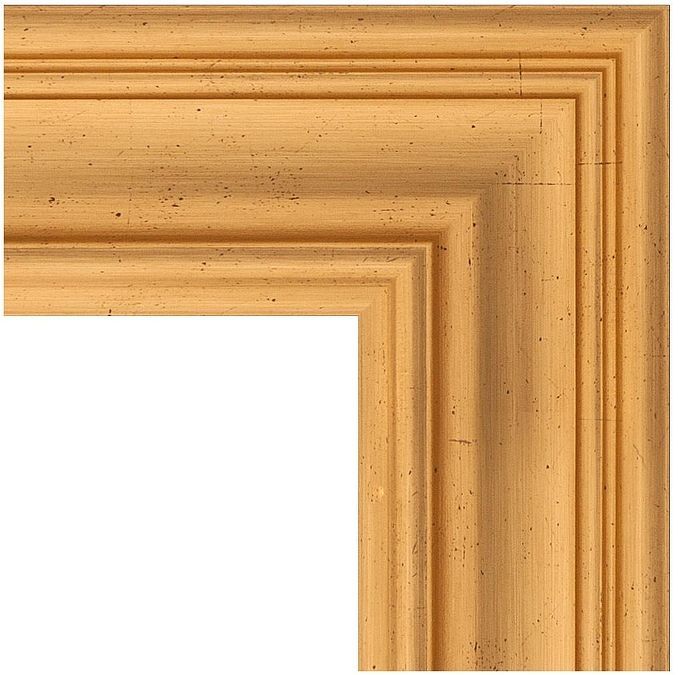 Зеркало Evoform Definite Floor 84х204 BY 6031 в багетной раме - Травленое золото 99