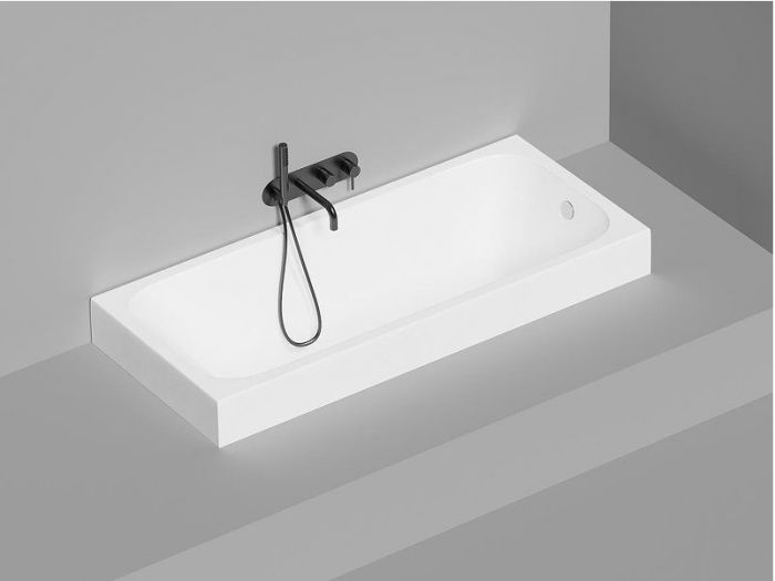 Ванна из искусственного камня Salini Orlanda 160х70 102025M Белая матовая