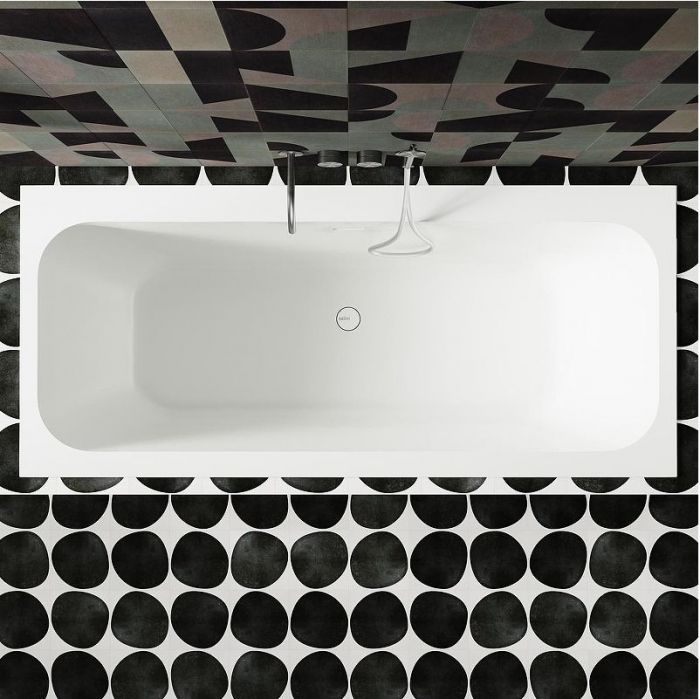 Ванна из искусственного камня Salini Orlanda 160х70 102025M Белая матовая